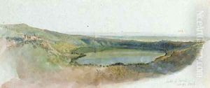 Lake of Nemi by Hugh William Williams