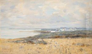 Village En Bord De Mer by Fernand Marie Eugene Legout-Gerard