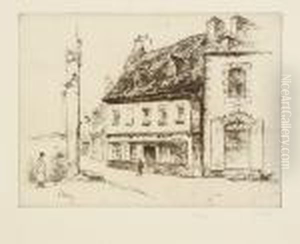 La Maison Rouge, Ou Maison De La Belle Camille, A Pontrieux (tregor) - view 1