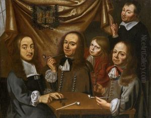 La Joyeuse Compagnie by Louis And Matthew Le Nain