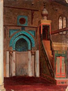 Vue D'un Interieur De Mosquee
