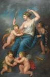 Het Toilet Van Venus by Andries Cornelis Lens