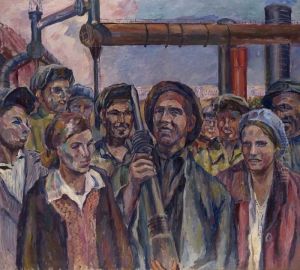Kerch Factory by Aristarkh Vasilievic Lentulov