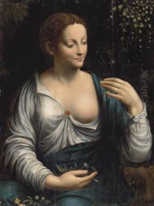 'la Columbine': Portrait Of A Woman As Flora