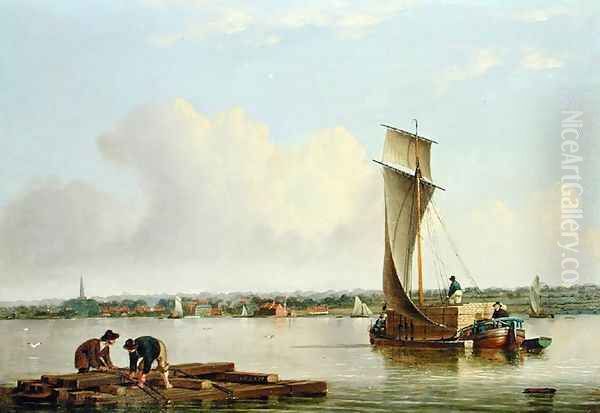 A Keel on the Humber, late 1820s - view 1