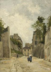 Une Rue A Montmartre