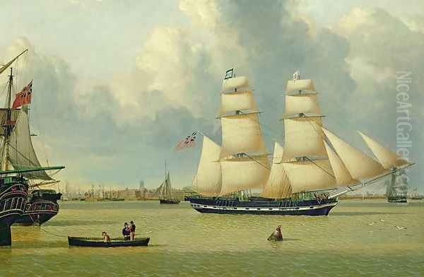 The Brig, Helen, off Hull, c.1837 - view 1