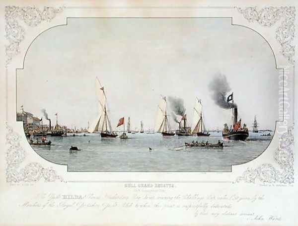 The Hull Grand Regatta, 1847 - view 1