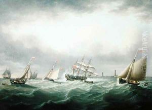 The Wreck of the Ship, Thomas, off the Stony Binks on 8th June 1821, 1821