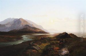 Near Portmadoc by Charles Leslie