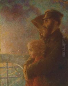 The Russian Emigres by Lucien Levy-Dhurmer