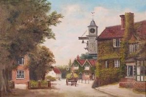 Abinger Hammer, Nr. Dorking; Village Cross, Garsington, Nr. Oxford