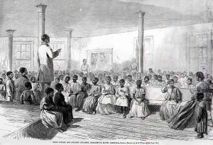 Zion School for Colored Children, Charleston, South Carolina by Alfred R. Waud