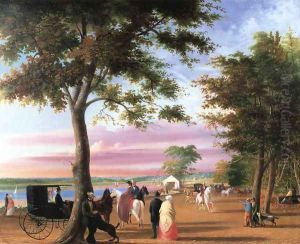 Sunday on the Point road by William Allen Wall
