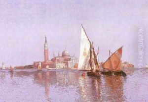San Giorgio Maggoire, Venice 1899 by John Douglas Woodward