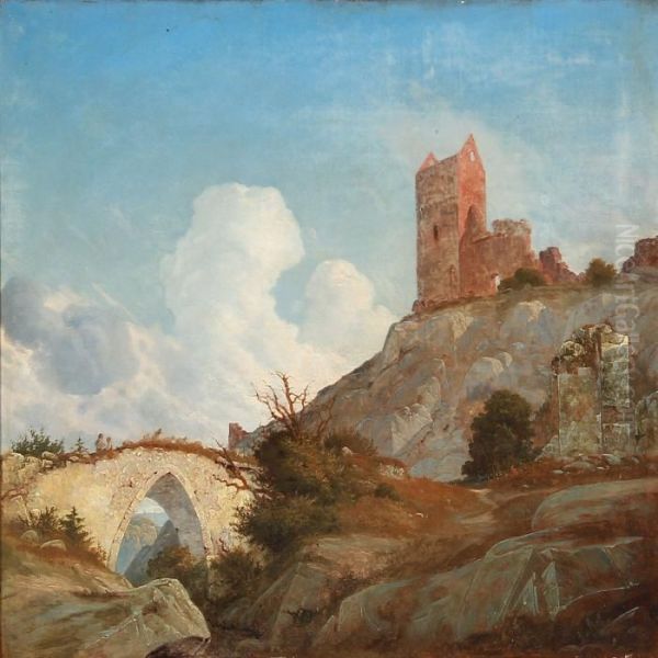 Hammershus - view 1