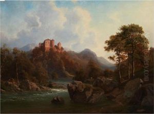 Paesaggio by Georg Emil Libert