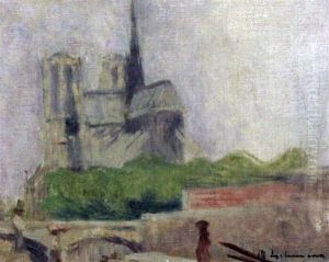 View Of Notre Dame by Max Liebermann