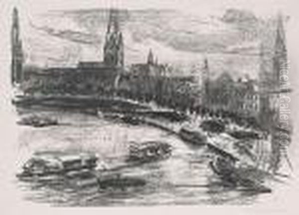 Hamburg: Binnenalster - view 1