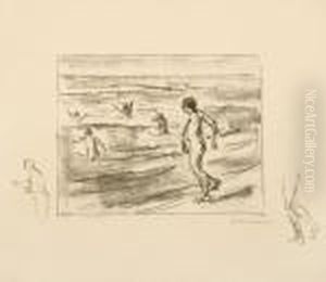 Beach Scenery by Max Liebermann