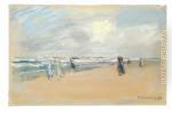 Am Meeresstrand (windiger Tag Am Meer) - view 1