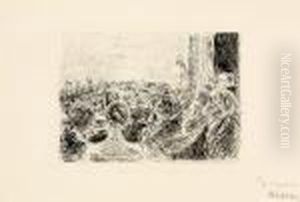 Das Konzert by Max Liebermann