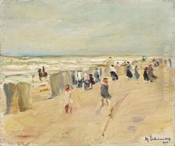 Strand In Nordwijk Bei Sturm - view 1