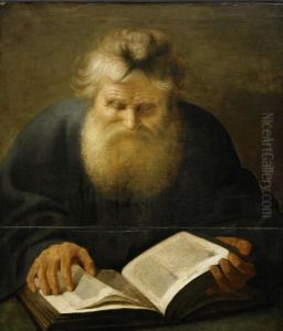 Lard Man Forsjunken I Studier by Jan Lievens