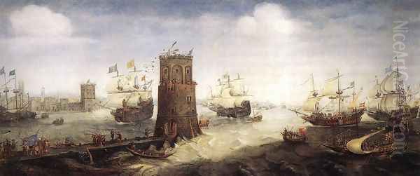 Capture of Damiate c. 1625 - view 1