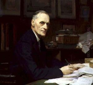 Sir Francis Eden Lacey (1859-1946) as Secretary of the MCC, 1928 by George Spencer Watson