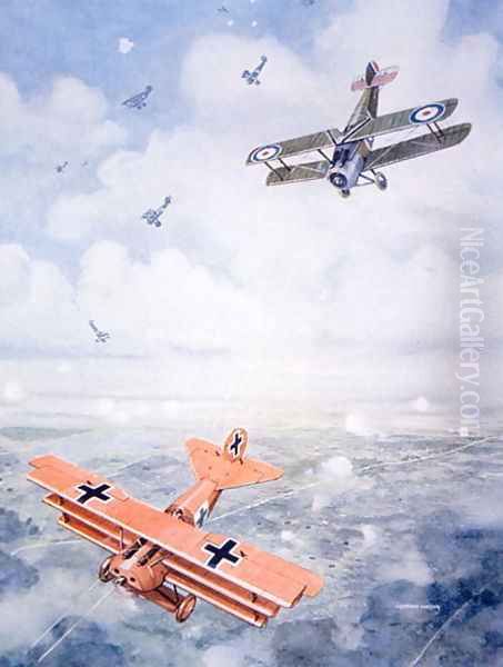 The Last Flight of Captain Baron von Richthofen, c.1920 - view 1