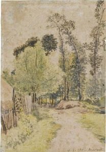 Study Of Trees At Bayswater, London Study Of Trees At Bayswater, London