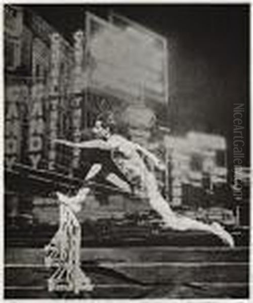 Runner In The City by Eliezer Markowich Lissitzky