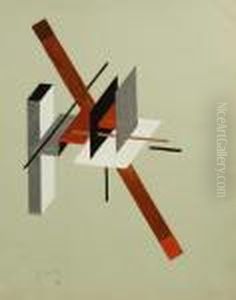 Proun by Eliezer Markowich Lissitzky