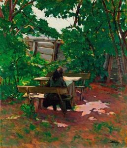 Arnyas Kertben by Endre Littecky