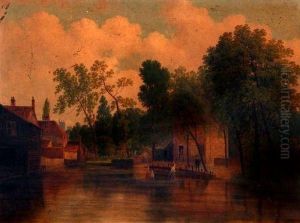 River Scene, Possibly Norwich