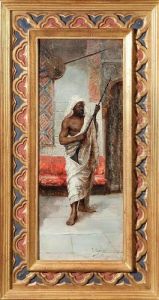 Arabe Con Spingarda by Jose San Bartolome Llaneces