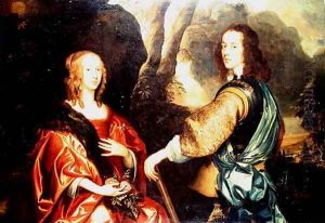 Double Portrait of a Lady and a Gentleman by John Weesop