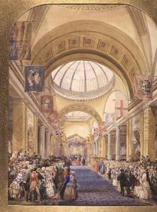 Visit of Queen Victoria to the Royal Exchange, Manchester in 1851 by Edmund Walker