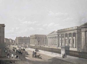 The British Museum, engraved by William Simpson (1823-99), pub. 1852 by Lloyd Bros. & Co. by Edmund Walker