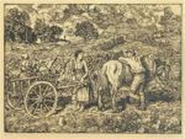 "der Feldweg" - view 1