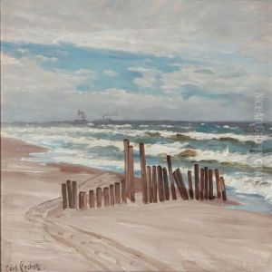 Seashore With A Wavebreaker