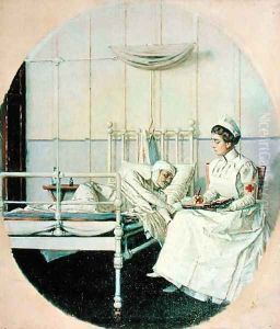 A Letter to Mother, 1901 by Piotr Petrovitch Weretshchagin