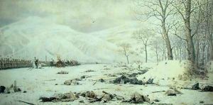 General Skobelev (1843-82) at Shipka, Russo-Turkish War of 1877-78, 1878 by Piotr Petrovitch Weretshchagin