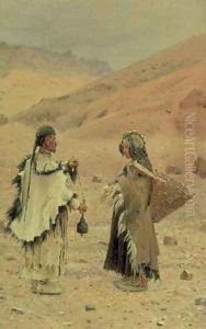 West Tibetans, 1875 by Piotr Petrovitch Weretshchagin