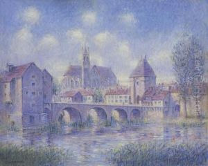 Moret Sur Loing by Gustave Loiseau