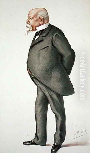 Samuel Ward (1814-84), illustration from Men of the Day, no. 214, Punch magazine, 1880 - view 1