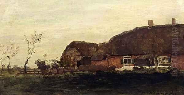 A Farmhouse In A Polder Landscape - view 1