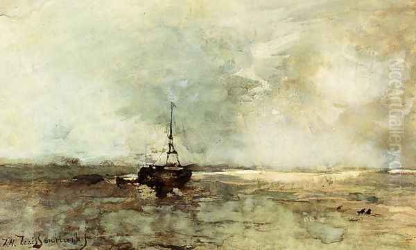 A Bomschuit On The Beach - view 1