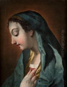 Madonna Orante by Francesco Lorenzi